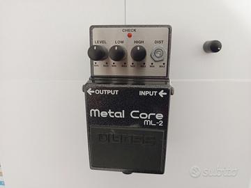 Pedale di distorsione BOSS Metal Core ML-2