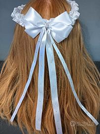 coroncina cerimonia bianca 