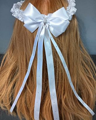 coroncina cerimonia bianca 