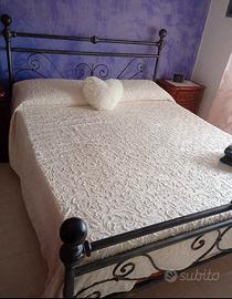 Letto in ferro battuto