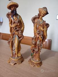 Statuette in resina