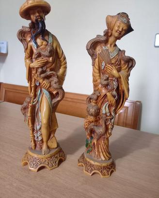 Statuette in resina