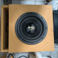 subwoofer auto bass face Indy s10/d2 1000w