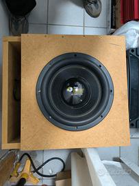 subwoofer auto bass face Indy s10/d2 1000w