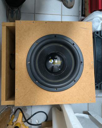 subwoofer auto bass face Indy s10/d2 1000w