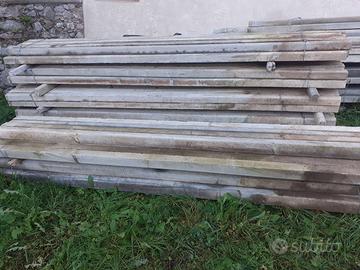 Pali in cemento per frutteto, vigneto, recinzioni