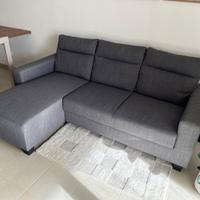 Bollstanas divano angolare tre posti Ikea