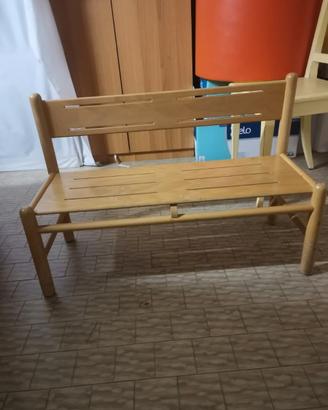 Panchina bambini in legno
