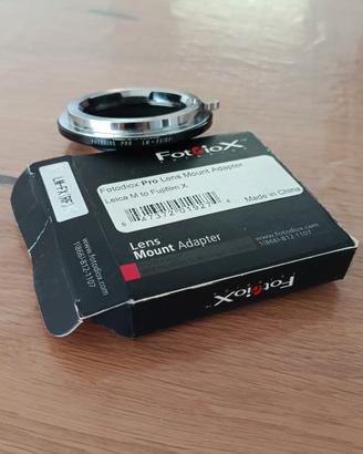 Leica M - Fujifilm X-mount