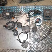 Ninja 636 : pinza devio pedane pompa cavalletto