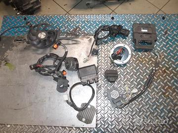 Ninja 636 : pinza devio pedane pompa cavalletto