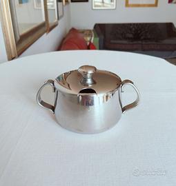 Alessi zuccheriera 104/30 vintage, inox 18/10