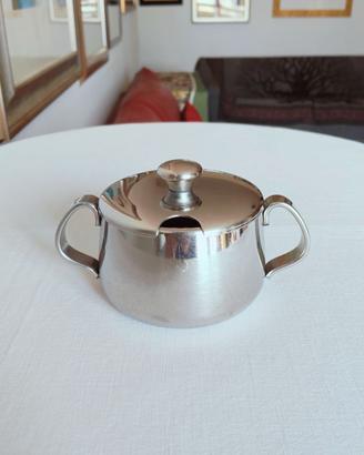 Alessi zuccheriera 104/30 vintage, inox 18/10