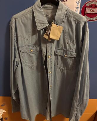 Camicia Jeans Uomo JHB Denim. Nuova