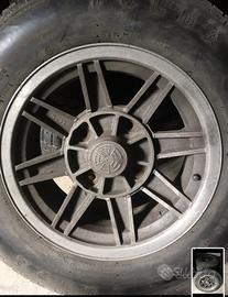 cerchi in lega ESAP modello Le mans 14'' d'epoca