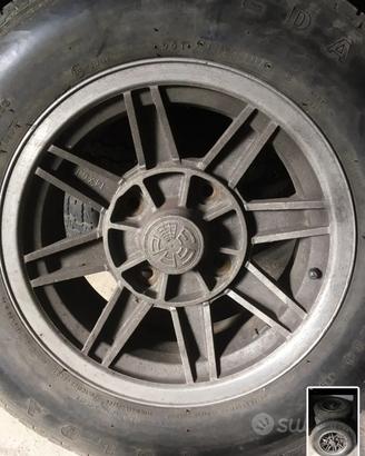 cerchi in lega ESAP modello Le mans 14'' d'epoca