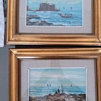 coppia di quadri Oscar Ricciardi