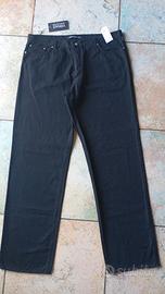 jeans neri Versace Couture - Nuovi tg. 58