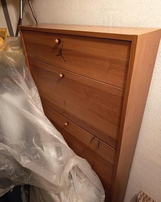 scarpiera  legno  salvaspazio