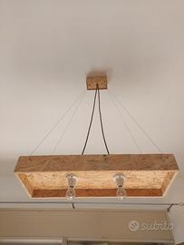 Lampadario a sospensione artigianale