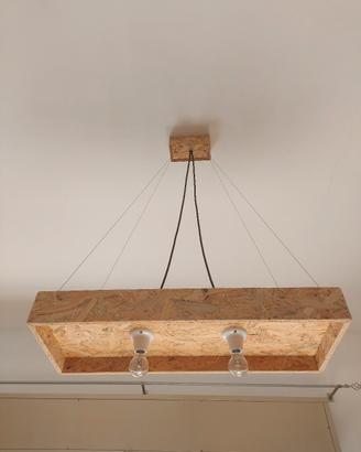 Lampadario a sospensione artigianale
