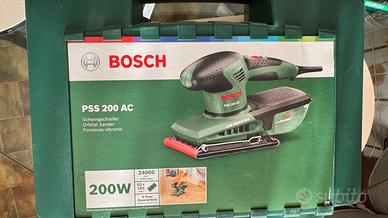 Levigatrice vibrante Bosch PSS 200 AC 200 W con cu