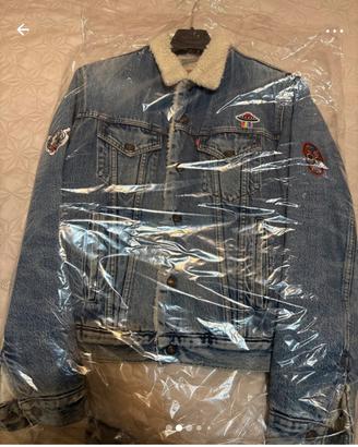 Levis giubbino jeans pecora
