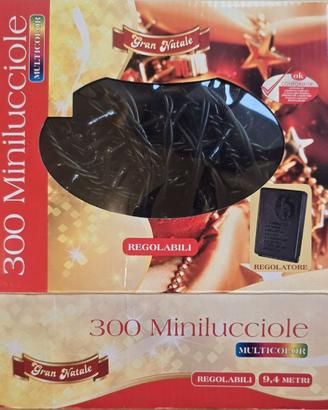 Minilucciole a Incandescenza da 9,4 mt. 300 Luci