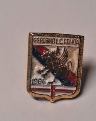 G.S. Robino L.C. Genoa 1984 spilla grifone v1
