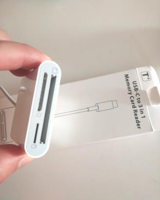 Lettore Memory card 3 in 1