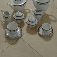 set porcellana finissima da 12 di thè e caffè 