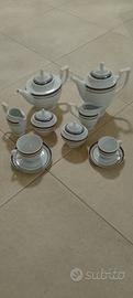 set porcellana finissima da 12 di thè e caffè 