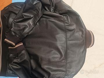 Giacca pelle ovina Armani