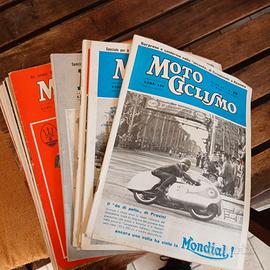 Lotto riviste Motociclismo anni 50/2000