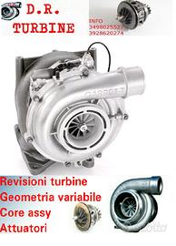 Turbina nuova completa 708639 1.9 dci