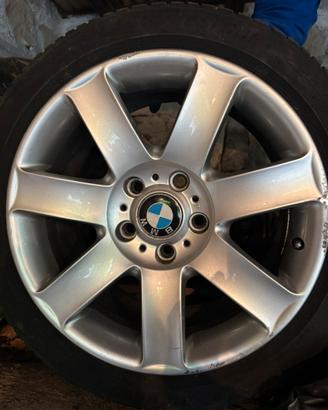 4 cerchi in lega BMW originali 17” con gomme