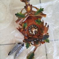 antico orologio a cucù 