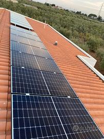 kit  3 kw battery litio 2,4 kw senza allaccio enel