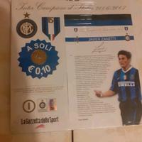 Medaglia Javier Zanetti Inter Scudetto 2006 2007