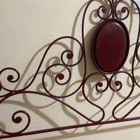 Letto ferro battuto primi novecento