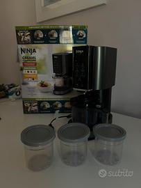 Ninja CREAMi - Gelatiera con 3 Vasetti + Scatola