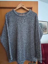Pullover in cotone pesante brend Fly
