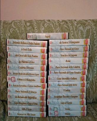 27 VHS collezione Bellezze d'Italia 