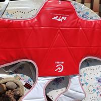 Wacoku Corpetto Taekwondo WTF - nuovo mai usato 