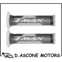 Coppia manopole tmax 500 530 Harris con scritta TM