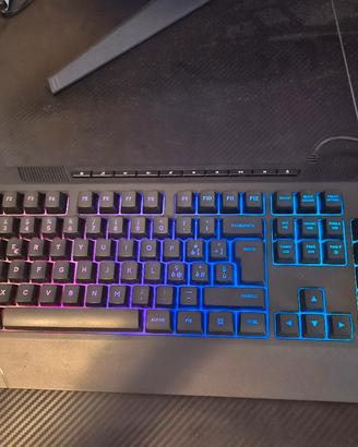 Trust GX tastiera gaming RGB USB