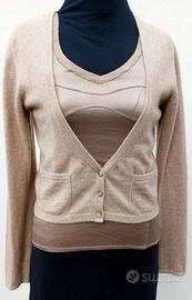 twin-set cashmere e seta  tg 40/42 campioni