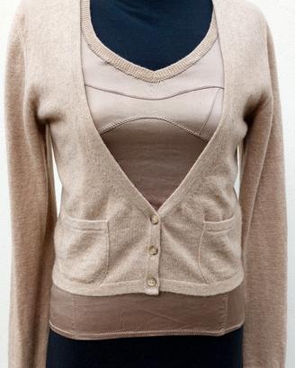 twin-set cashmere e seta  tg 40/42 campioni