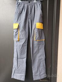 Pantaloni da Lavoro Unisex Cargo Taglia S 42it