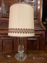 Lampada da tavolo in cristallo